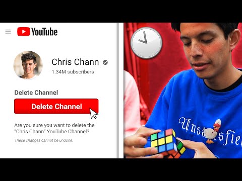 FAIL to SOLVE Rubik's Cube = DELETE MY CHANNEL!