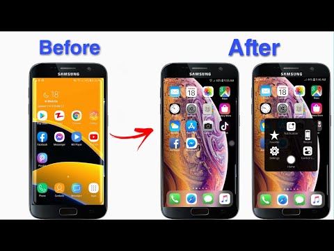 မိမိဖုန်းကို Iphone ပုံစံအသုံးပြုမယ်| IOS Launcher 14 Tutorial.