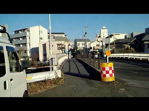 高浜神社から井高野郵便局前まで歩く