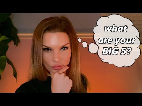 ASMR Personality Test (*Big Five Test*)