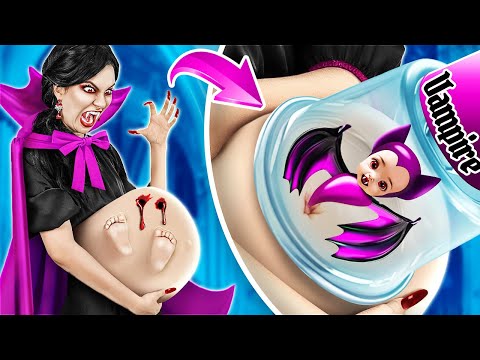 I Was Adopted by a Vampire! How to Become a Vampire! Vampire Parenting Lifehacks!