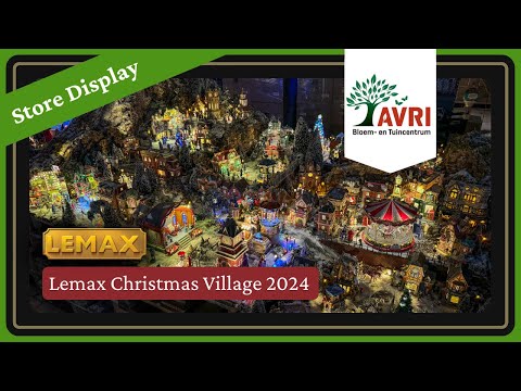 Lemax Christmas Villages 2024 | Display Ideas | Avri