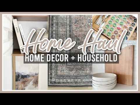 *NEW* HOME DECOR + HOUSEHOLD HAUL | KIRKLANDS, AMAZON, TARGET, + MORE!