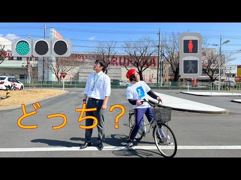 自転車の信号の判断　歩行者用信号機と車両用信号機　どちらに従うべき？