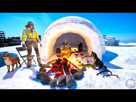 This is a Free Post Apocalyptic Survival Game! | Ice World