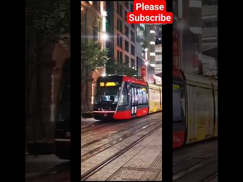 Sydney లో రోడ్ పైన తిరిగే Trains #tram #train #lightrail #explore #trend #viral #youtube #shorts 🌏🇦🇺