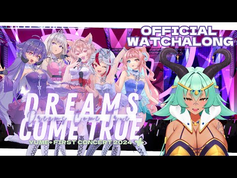 【Official Watchalong】 Yume+ First Concert of 2024 AAA I can't wait to see cute girls!~  🐐🍼【VAllure】