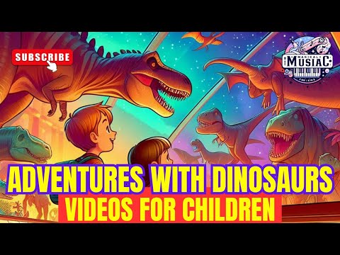 Adventures with Dinosaurs 🦖🎶 Children's songs 🎶 videos for children #childrensmusic