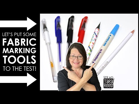 Let's put Fabric Marking Tools to the Test - Sewing Notions