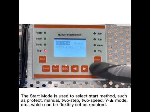 Acrel Electric | ARD2F Motor Protector—Setting Method of Control Parameters