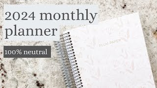 Planner Review: Plum Paper Monthly Planner (with Plenty of Notes Pages)