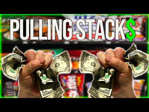 Pulling Cash Stacks From Our Vending Machines