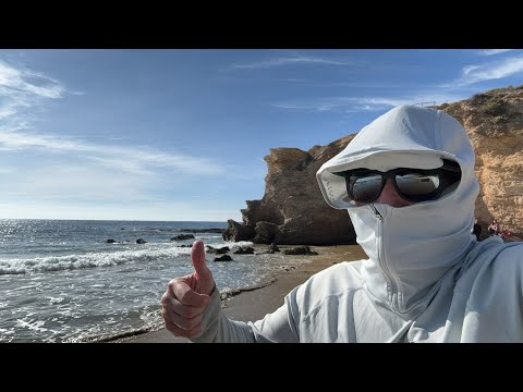 The beach in December. Newport Beach, CA Live