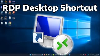 How To Create Remote Desktop Connection Shortcut in Windows