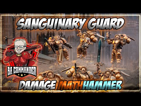 Sanguinary Guard Damage Analysis (3 Assumptions)