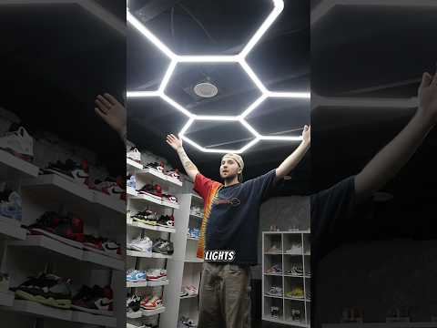 I Made the Coolest Sneaker Room in my Basement!