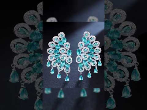 beautiful earrings design/#jwellery #fashion #fashionaccessories #partywear #2024 #viralvideo#studs