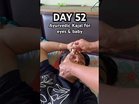 Ayurvedic Kajal for eyes & Baby #pregnant #minivlog