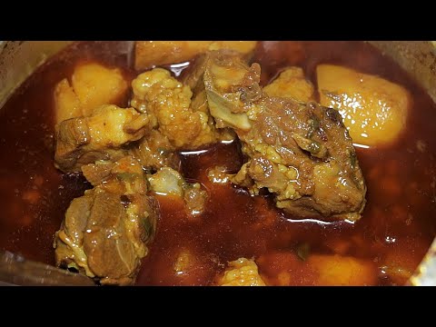 QUICK & SIMPLE MUTTON CURRY RECIPE | SPECIAL PRESSURE COOKER MUTTON CURRY | ALOO MUTTON CURRY