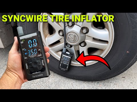 🏀 "From Basketballs to SUV Tires ~ Syncwire Portable Tire Inflator Does It All!