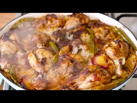 oven-baked chicken rice recipe