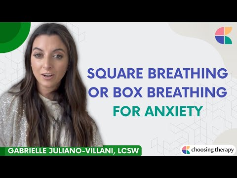 Square breathing or Box Breathing for Anxiety