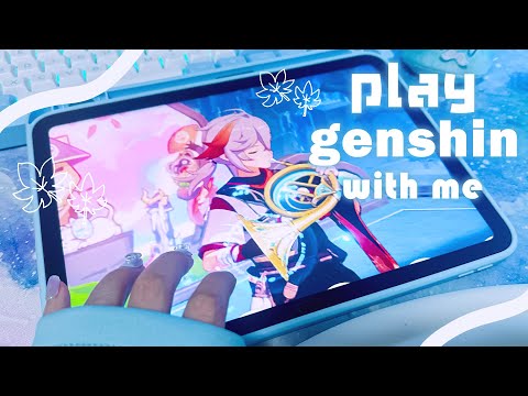 【play with me】 📯 原神 📯/音ゲーをiPadでプレイしてみる【genshin impact】30 min of game play┊ iPad10th