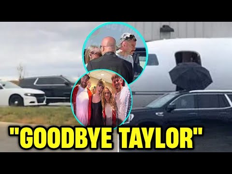 At 5:AM Travis kelce SPOTTED LEAVING Taylor swift at Airport for Toronto Eras Tour Concerts