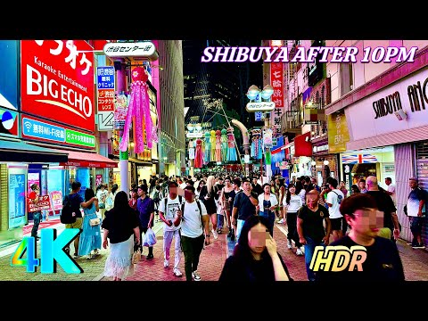 Shibuya Night Walk • Unveiling Hidden Wonders | 4K HDR | Japan Travel Update 2024 💫🇯🇵