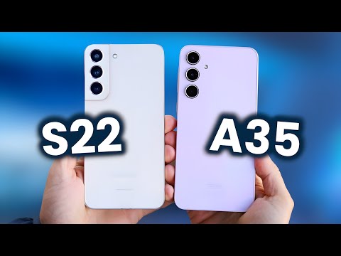 Samsung S22 vs Samsung A35 ¿gama alta antiguo o gama media actual?