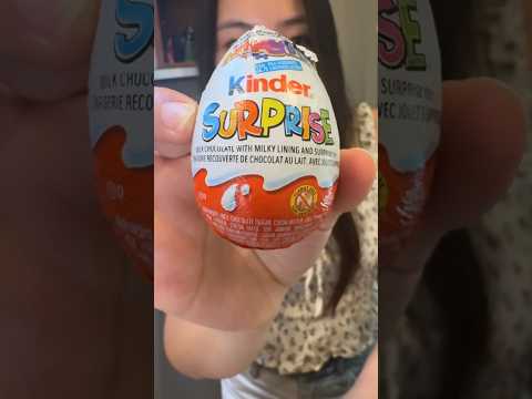 This is banned in the US #shorts #kindersurprise #kinderjoy #canada #chocolate #chocolates #candy