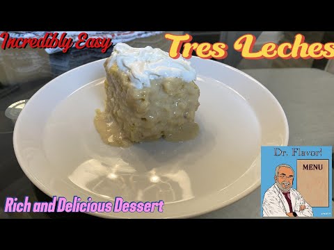 TRES LECHES  restaurant grade but made simple #Tres Leches #Delicious Dessert