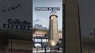 Gillette Stadium Renovations #nfl #patriots #shorts