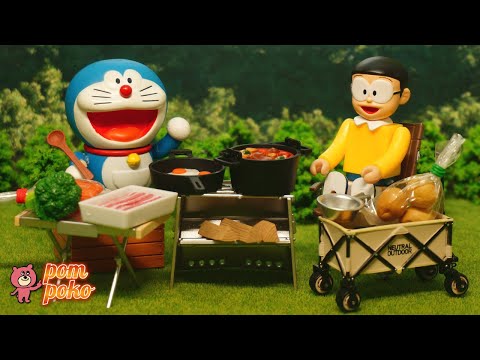 ドラえもんとのび太くんの激うまキャンプ飯 / Doraemon and Nobita's delicious camping food