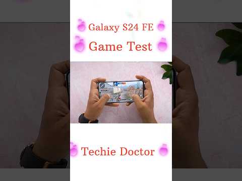 Samsung Galaxy S24 FE Game Test | BGMI Test | PUBG Test | COD Test