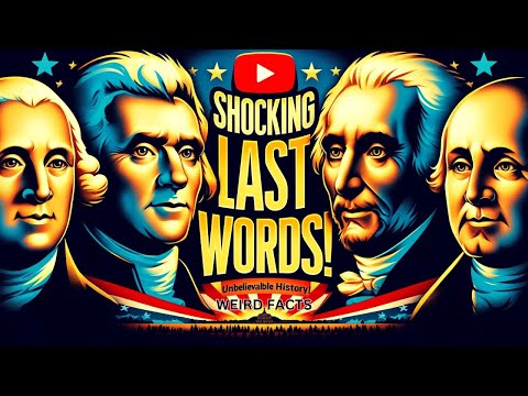 Jefferson's Chilling Last Words - History's Weirdest Moments 👍😃#weirdfacts