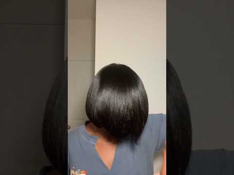 Wrapping a Silk Press #silkpress #naturalhairstyles