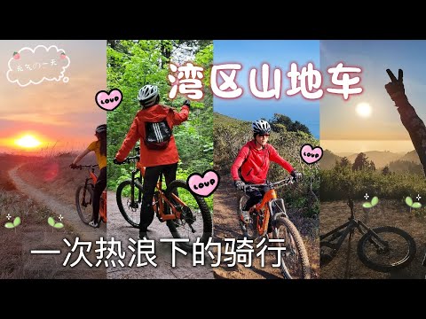 36°C熱浪下的拉練：灣區山地車騎行，偶遇野生動物 | Training Under Heatwave: Mountain Biking in the Bay Area