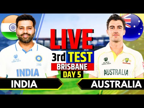 India vs Australia, 3rd Test, Day 5 | IND vs AUS Live Match| Live Cricket Match Today, AUS Batting