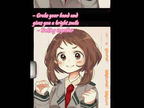 Ochako Uraraka as your gf