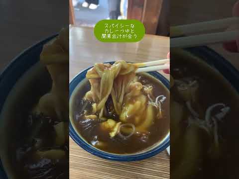 【浅草】100年以上続く老舗蕎麦屋のカレー南蛮 #shorts #蕎麦 #グルメ