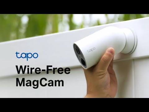 Introducing Tapo Wire-Free MagCam