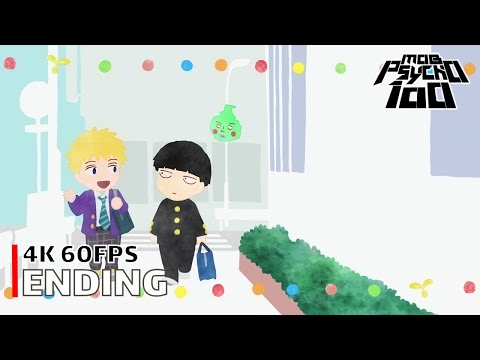 Mob Psycho 100 II - Ending 【Memosepia】 4K 60FPS Creditless | CC