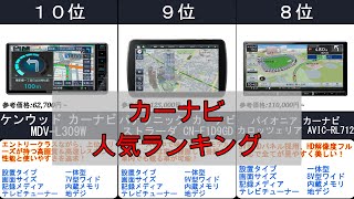 2024年【高画質、高音質でさらにYouTubeも見れちゃう】最新カーナビ人気ランキングTOP10