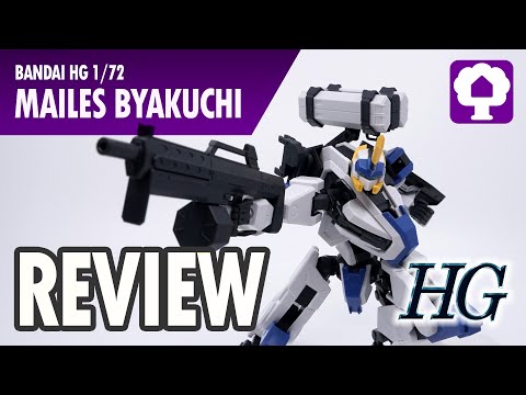 HG 1/72 MAILeS Byakuchi Review - Hobby Clubhouse | Kyoukai Senki AMAIM Model and Gunpla by Bandai