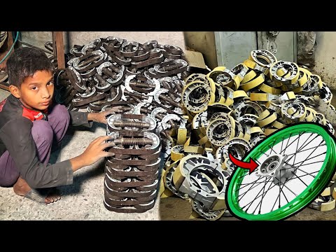 How Honda Motorcycle Brake Shoes Are Made | Manufactured Motorcycle Brake Shoes