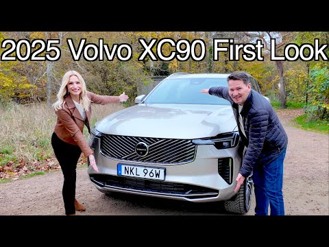 2025.5 Volvo XC90 first look // New look, new interior, all Volvo