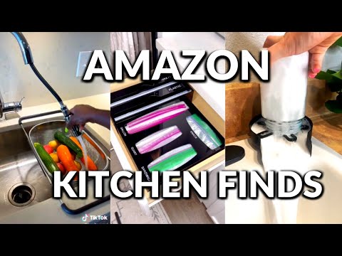 AMAZON KITCHEN FINDS | AMAZON KITCHEN MUST-HAVES | TIKTOK MADE ME BUY IT | WITH LINKS !