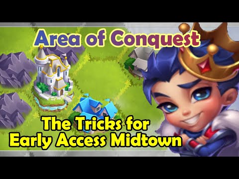 The Tricks for Early Access Midtown (+32 Coin Per Minute) || Area of Conquest