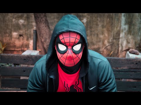 SPIDER-MAN Mask DIY 🕸️